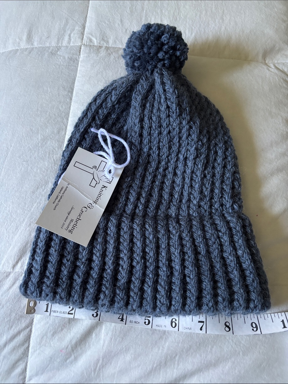 Knit Pom Pom Beanie